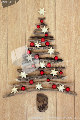 Image of Driftwood Christmas Tree