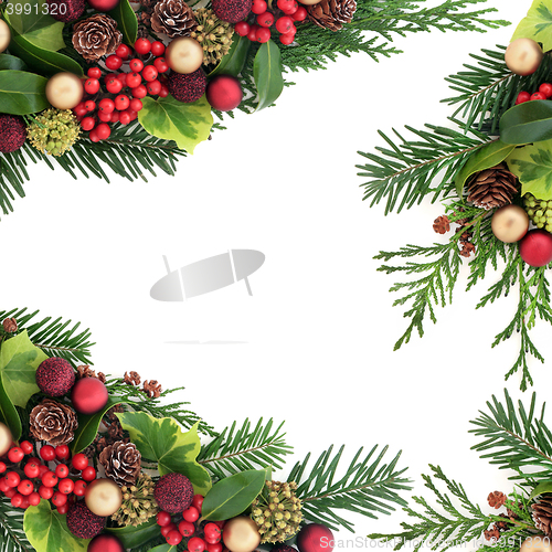 Image of Decorative Christmas Border