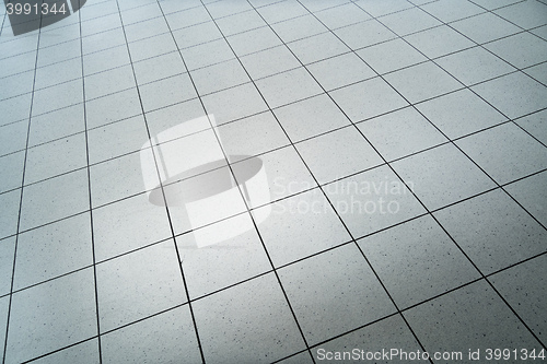 Image of grid tiles floor background