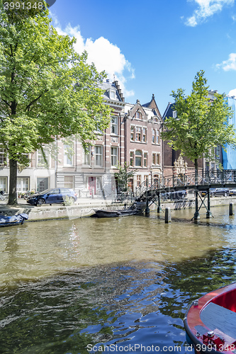 Image of Amsterdam by boat