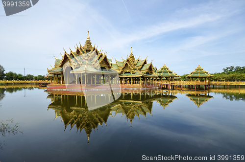 Image of Pavilion of the Enlightened in Ancient city in Bangkok