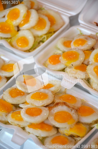 Image of Fried quail eggs 