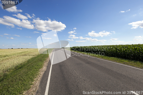 Image of small paved road