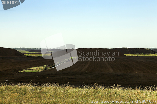 Image of extraction of peat