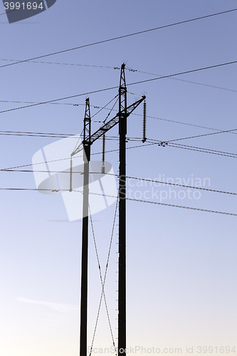 Image of electricity transmission system