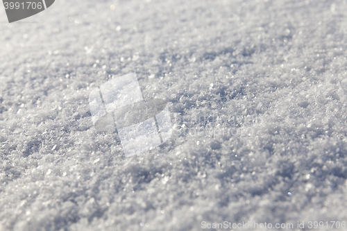 Image of snow on the ground