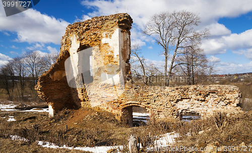 Image of ruins Golshany , Belarus