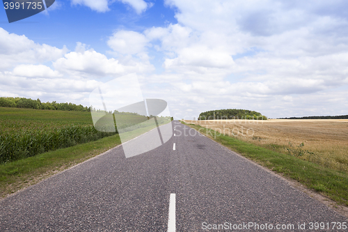 Image of Asphalt rural road