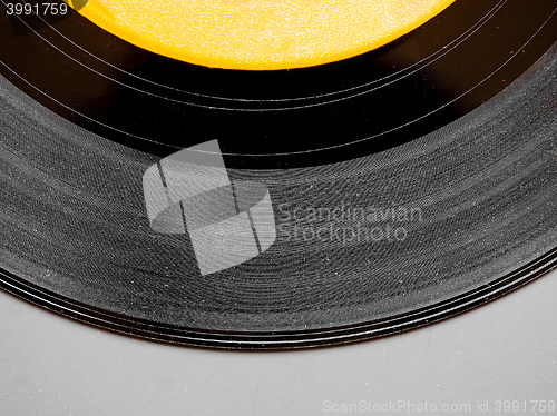 Image of Vinyl record detail