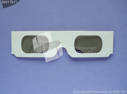 Image of Disposable 3D glasses for movies