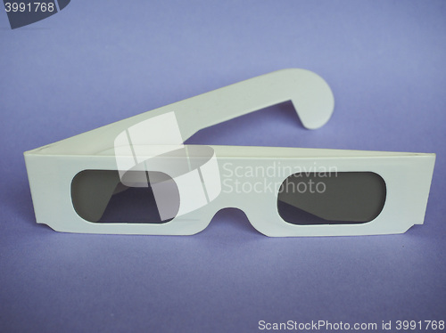 Image of Disposable 3D glasses for movies
