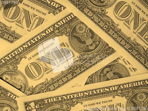 Image of Dollar notes 1 Dollar - vintage