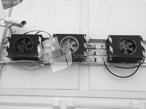 Image of HVAC device detail