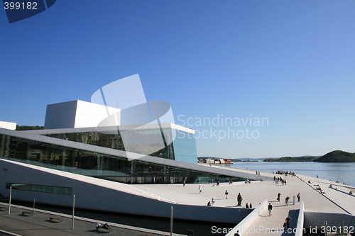 Image of The opera house in Oslo