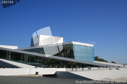 Image of The opera house in Oslo