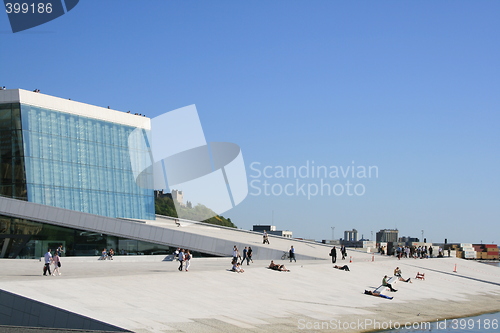 Image of Oslo opera house