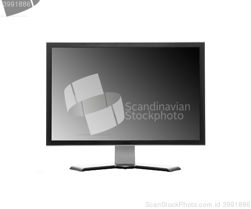 Image of HD Television. Isolated