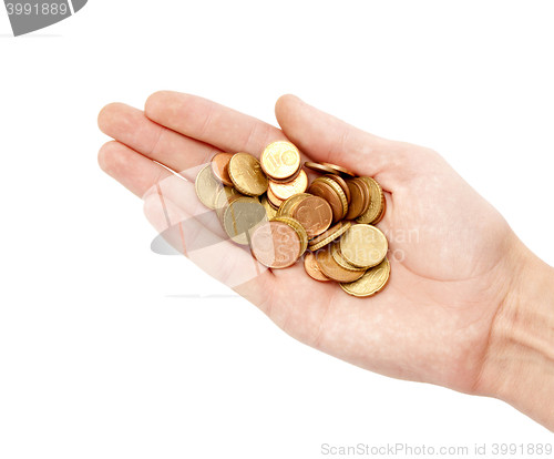 Image of Coins in hand