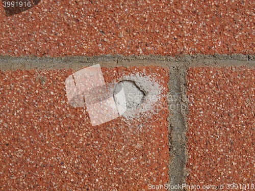 Image of Red brick wall background