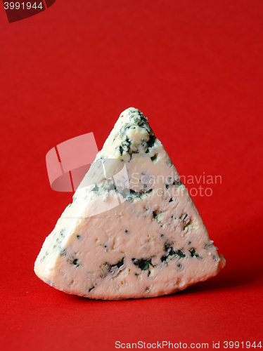 Image of danish blue semi-soft cheese