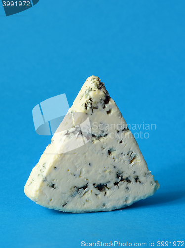 Image of danish blue semi-soft cheese