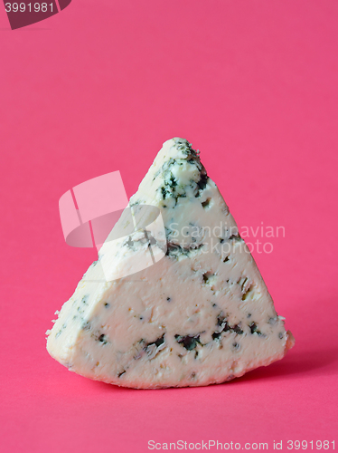 Image of danish blue semi-soft cheese