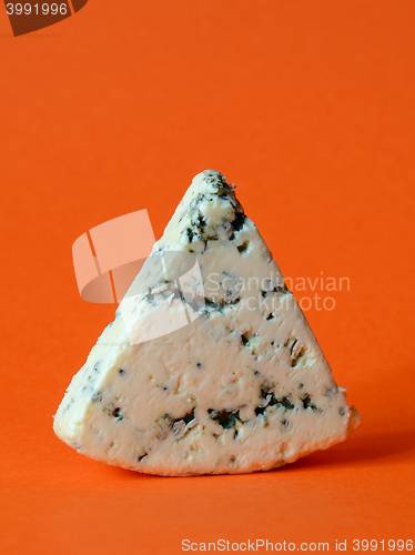 Image of danish blue semi-soft cheese