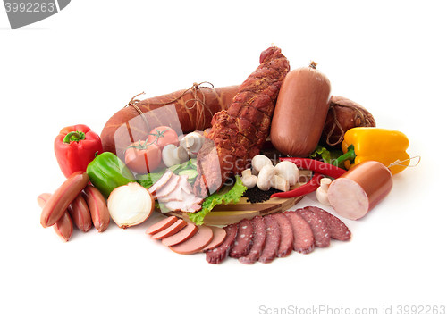 Image of Various kinds of meat