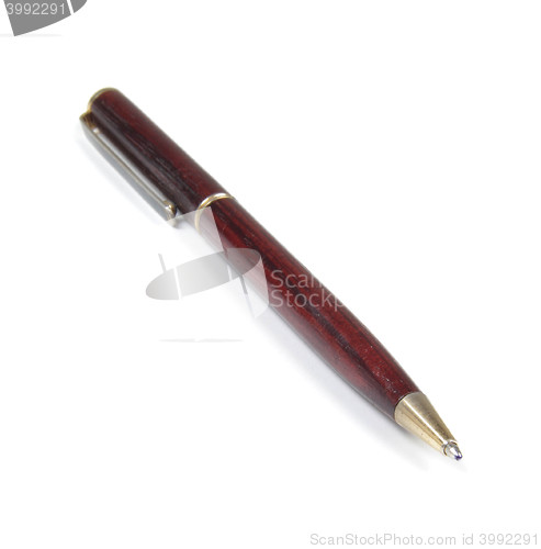 Image of pen isolated on the white background