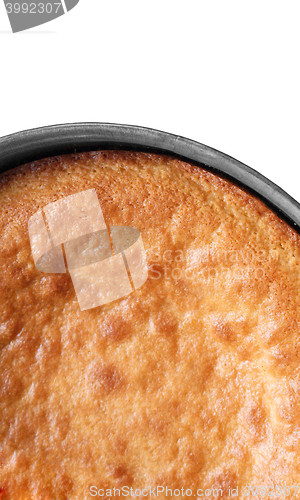 Image of Butter cake close up