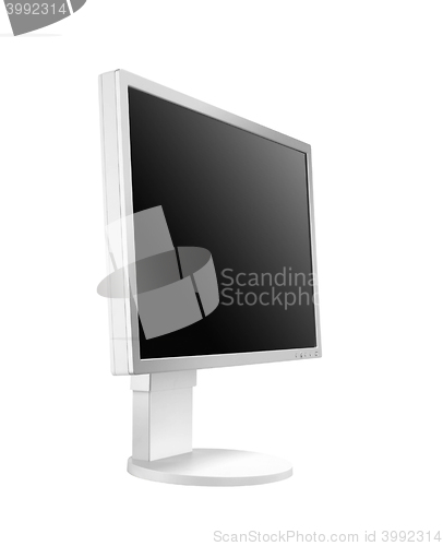 Image of white monitor