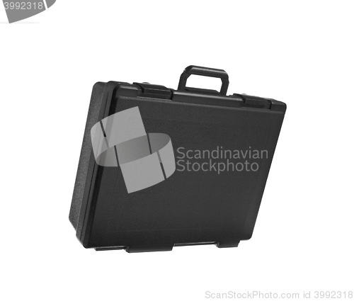 Image of Black bag isolated on a white background.