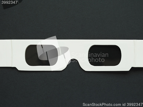 Image of Disposable 3D glasses for movies