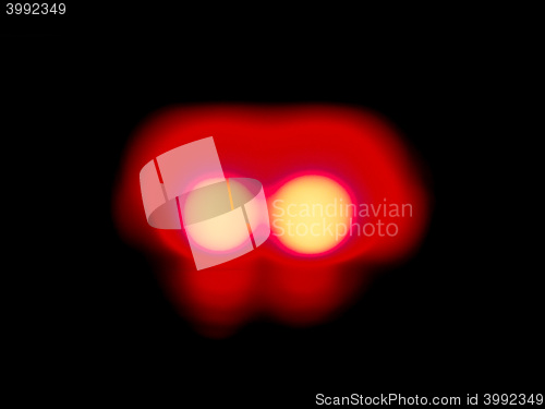 Image of Red light blur
