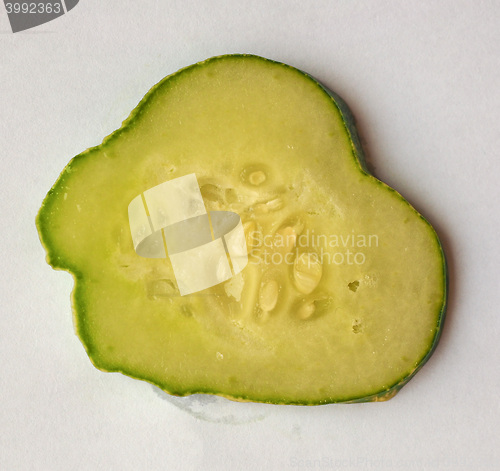 Image of Sliced Cucumber vegetable
