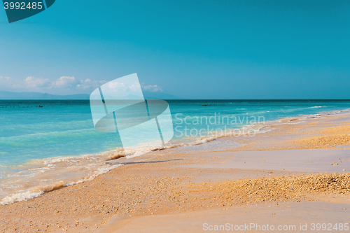 Image of dream beach Bali Indonesia, Nusa Penida island