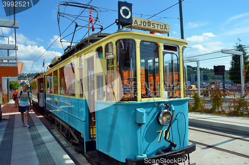 Image of Veteran tram in Oslo