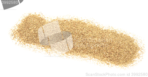 Image of sand pile isolated