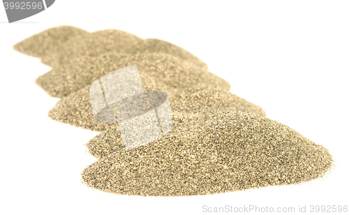 Image of sand dunes isolated