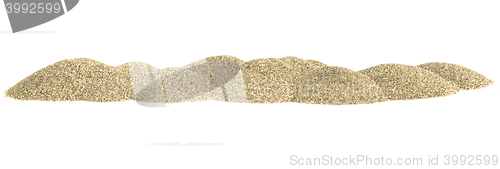 Image of sand dunes isolated