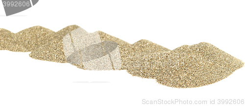 Image of sand dunes isolated