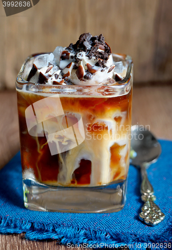 Image of Iced coffee with ice cream