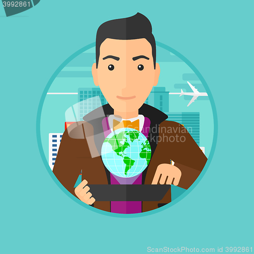 Image of International technology communication.