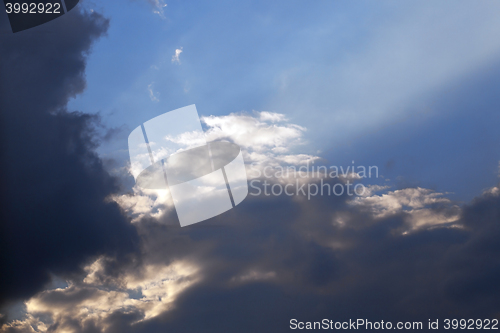 Image of sky with clouds