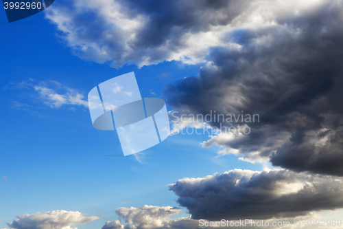 Image of clouds in the sky