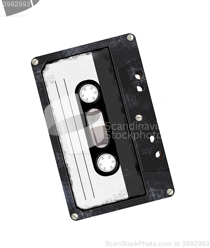 Image of Audio cassette isolated on white