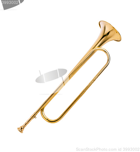 Image of trombone one of the music instrument