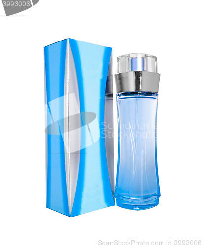 Image of parfume bottle isolated