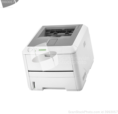 Image of Printer isolated on white