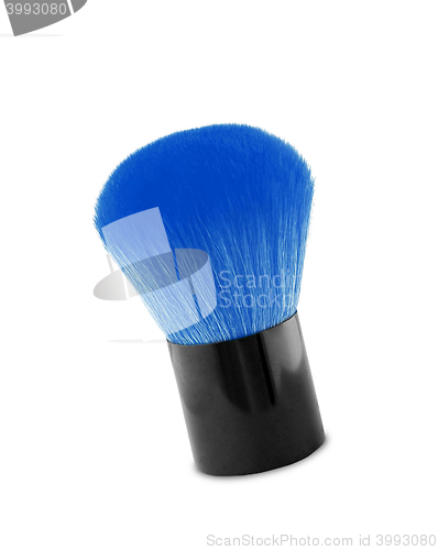 Image of cosmetic brushe on white background